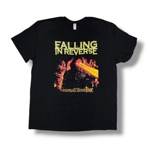 Falling in Reverse The Popular Monstour TShirt 100% Cotton Fruit Of The Loom XL